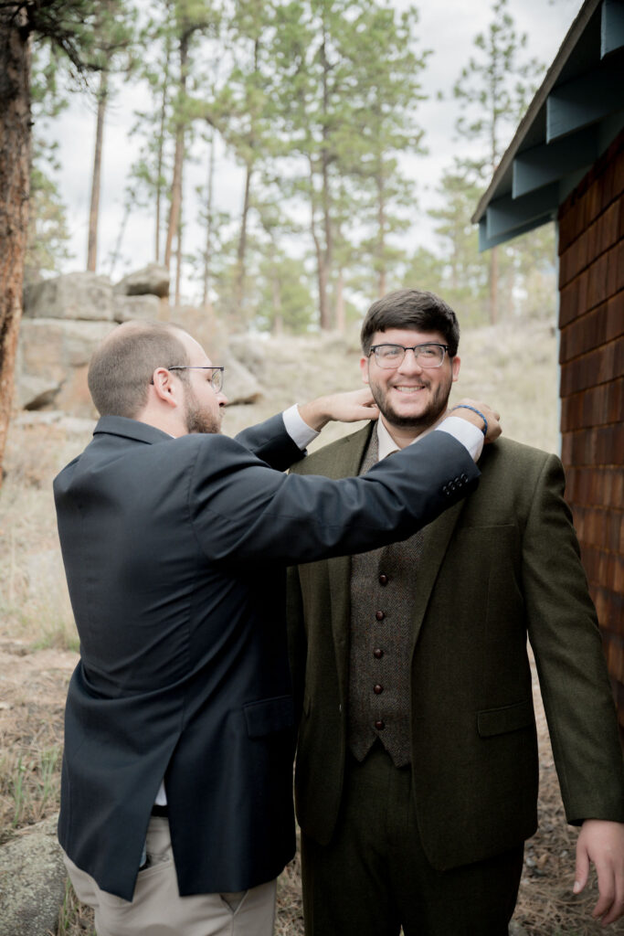 jokes and heartfelt conversations between friends