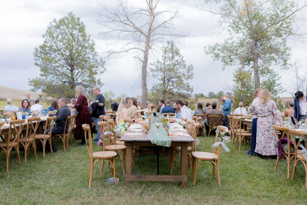 Guests enjoying Lunch