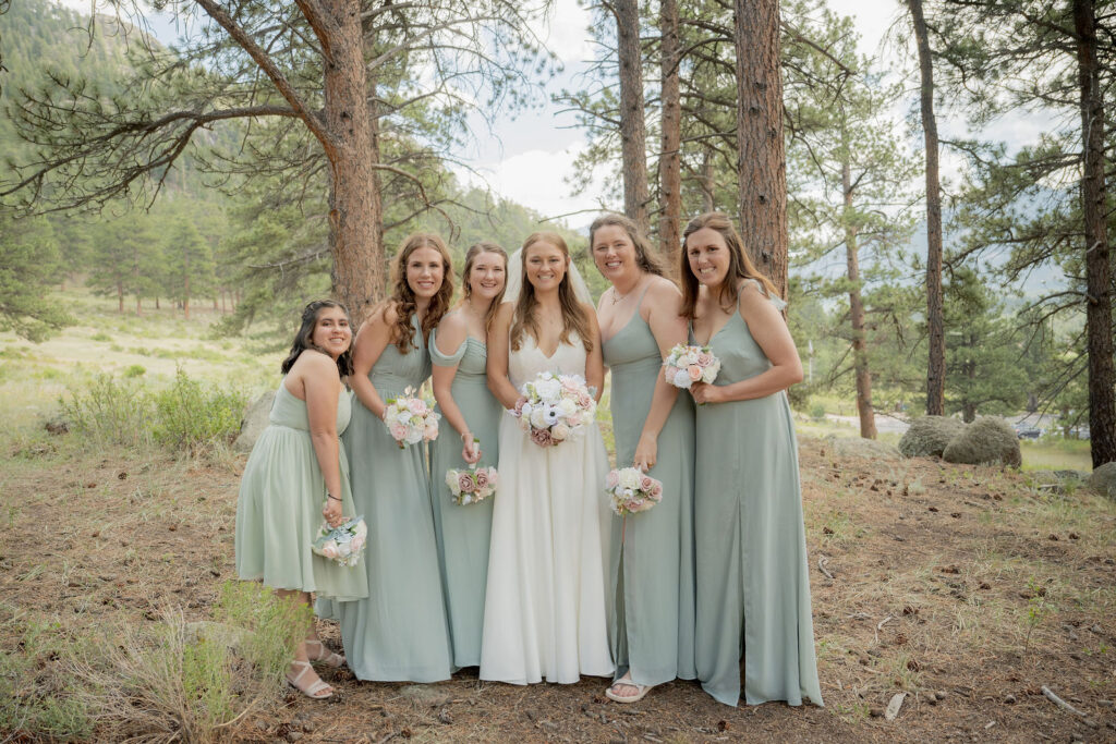 Jamie and her bridesmaids
