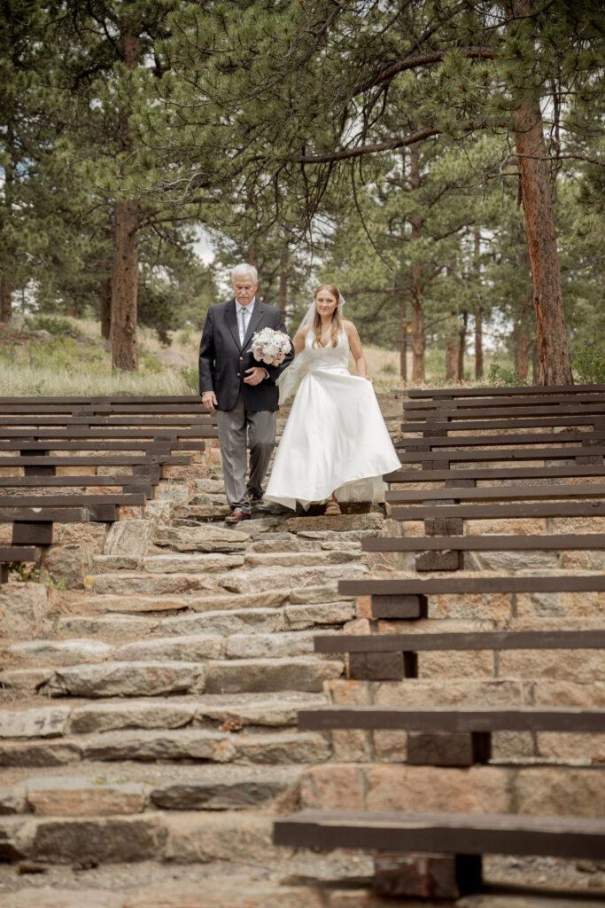Jamie walked down the aisle