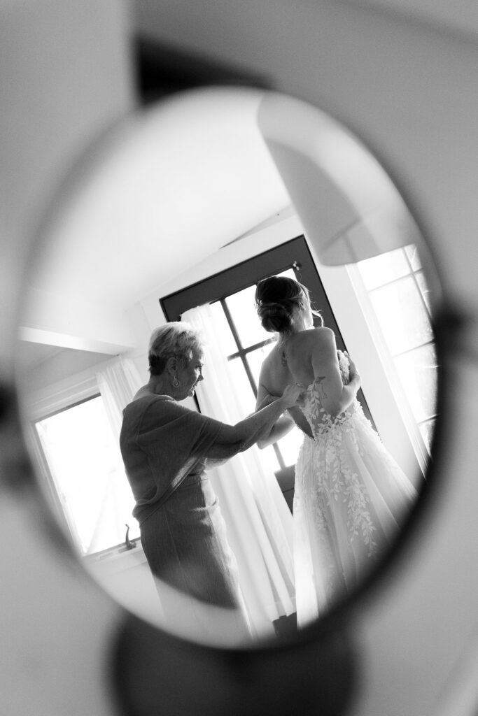 Kensey getting ready 