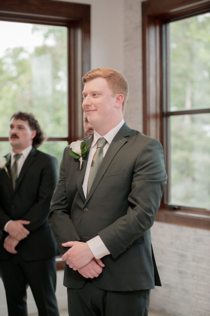 Ryan looking at Janelle