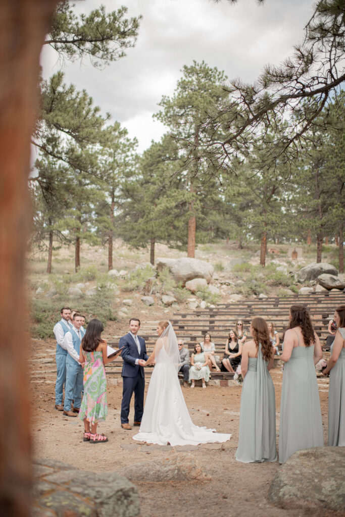 Scenic Ceremony at Moraine Park Amphitheater